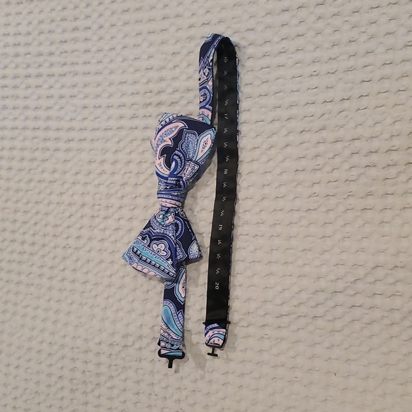 Chaps Bow Tie Pink and Blue - Picture 1 of 5